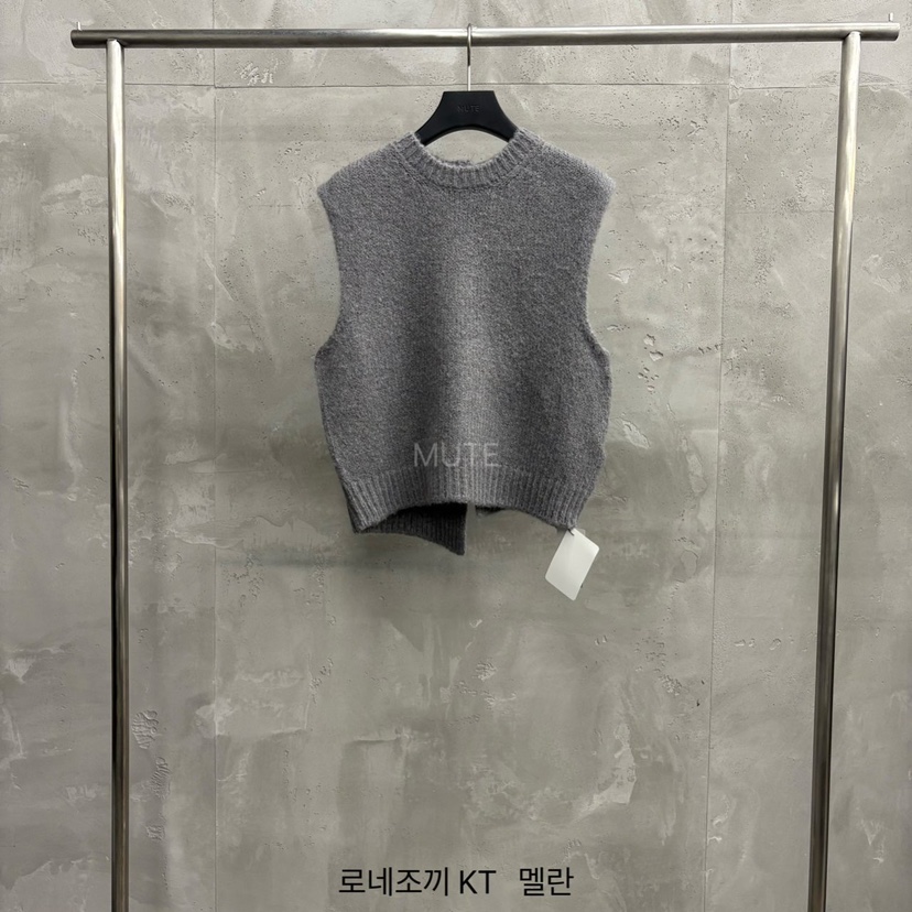MUTE-P韓國直郵㊣女裝新品時尚推薦休閑25秋冬熱賣吊帶背心MUTE吊帶/背心圖色2