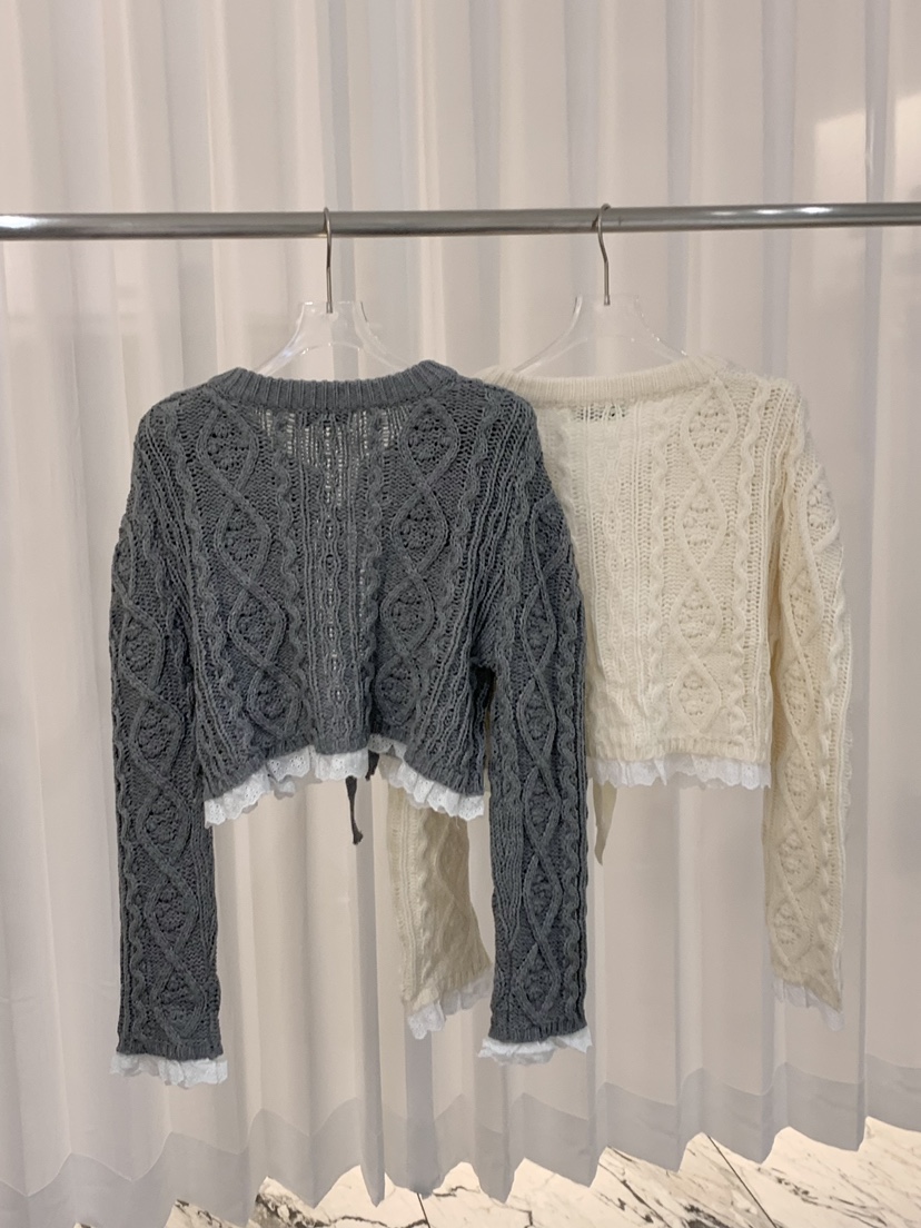 FABRIC韓國代購㊣女裝新品職業熱賣休閑時尚人氣真品針織衫FABRIC針織衫