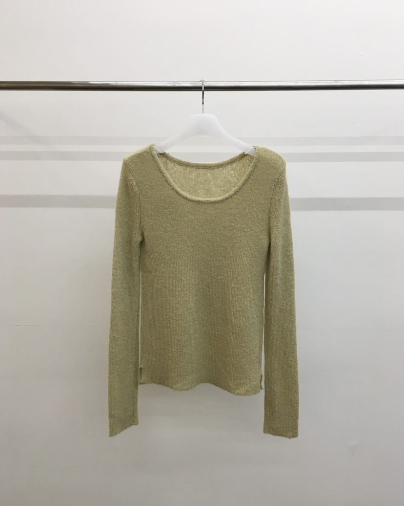 HEMP-P東大門㊣代購女裝新款休閑職業熱賣25秋冬針織衫船領hemp針織衫