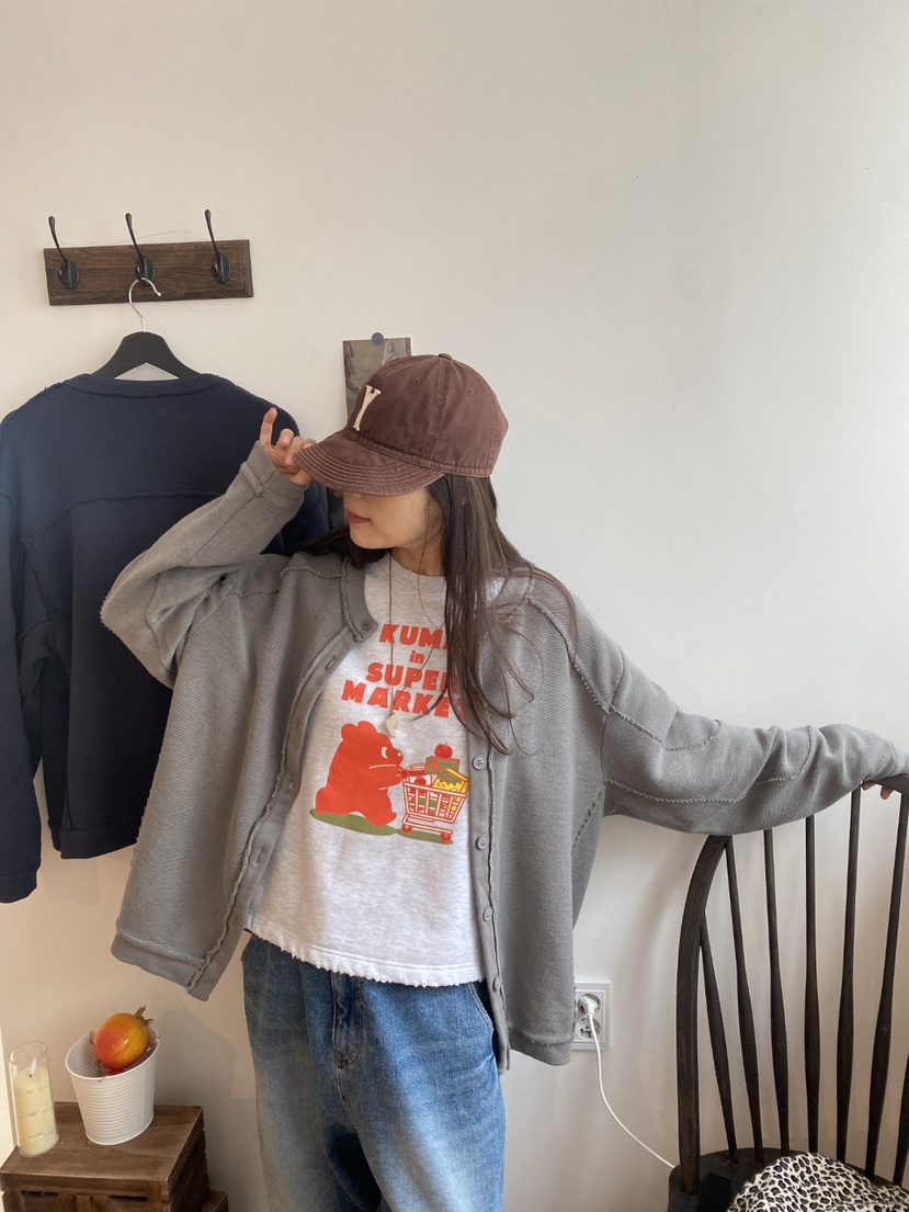 YESFREE東大門㊣直郵女裝新品人氣25秋冬真品職業夾克雙面開衫YESFREE夾克