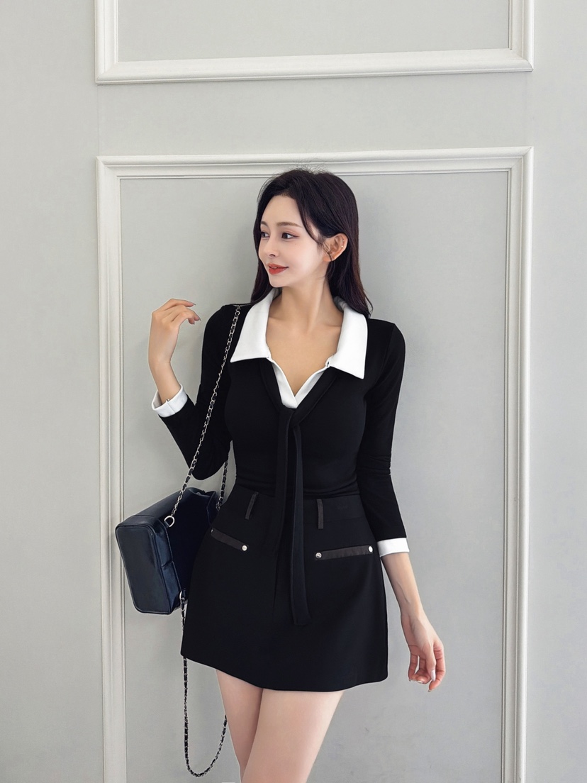 CLOTH韓國直郵㊣女裝新款熱賣推薦人氣真品職業時尚25秋冬短裙CLOTH短裙