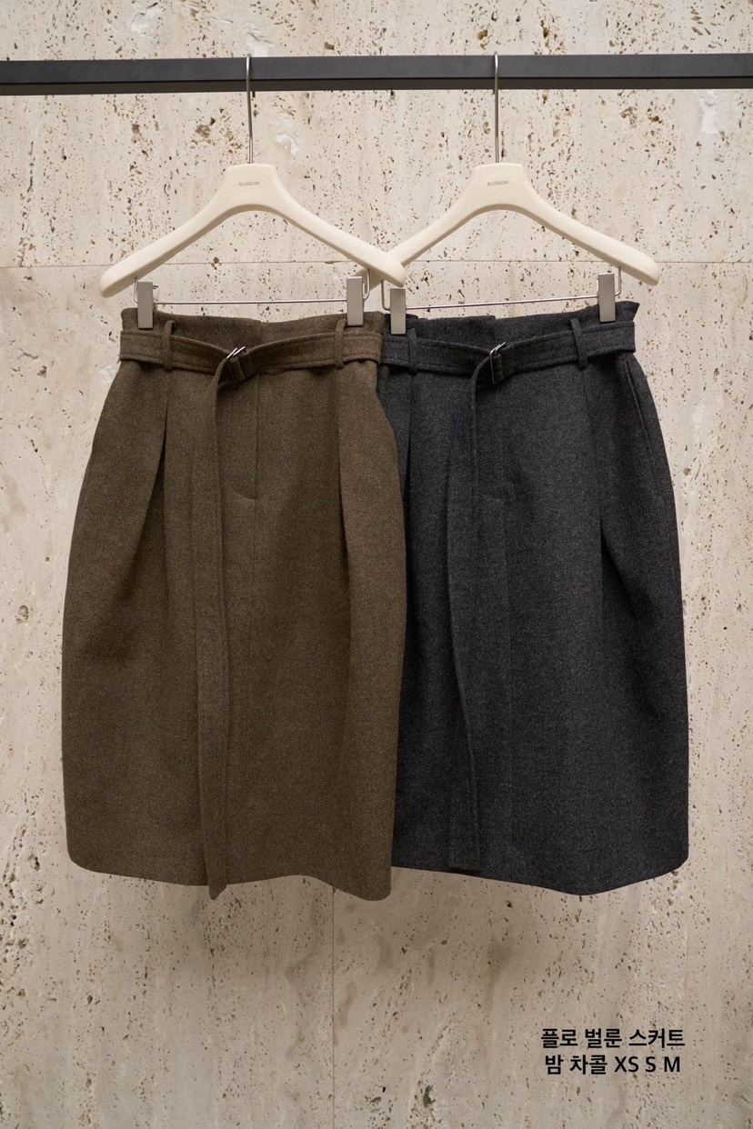 BLOSSOM東大門㊣直郵女裝新品25秋冬熱賣休閑時尚長裙含腰帶BLOSSOM長裙