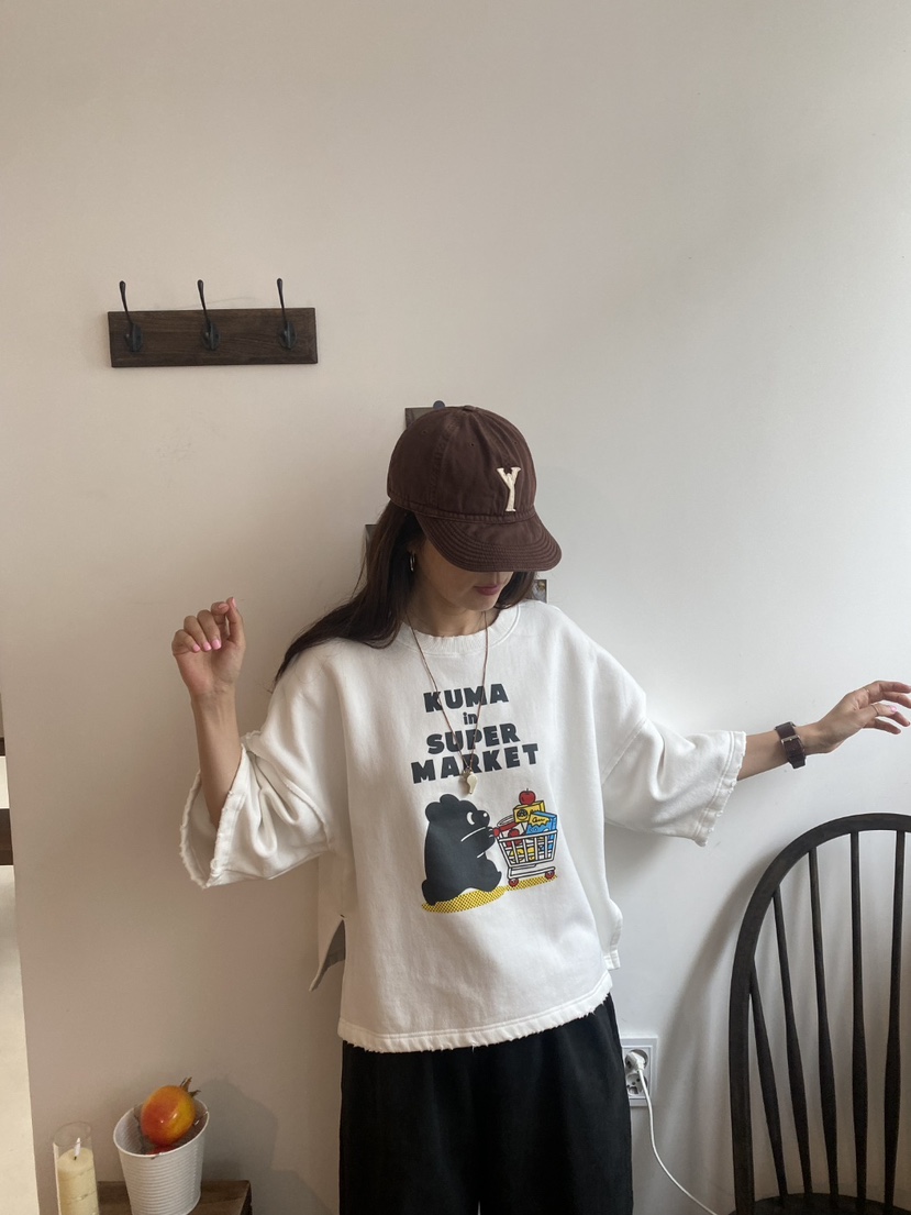 YESFREE韓國直郵㊣女士新品時尚休閑人氣推薦25秋冬T恤羊毛YESFREET恤