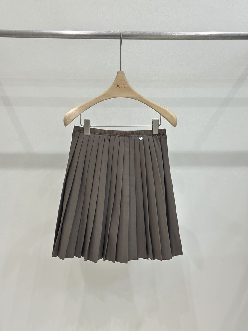 AUTUMN BEIGE-Q東大門㊣代購女裝新品休閑職業時尚裙褲褶裙A.b/AUTUMN BEIGE裙褲圖色2