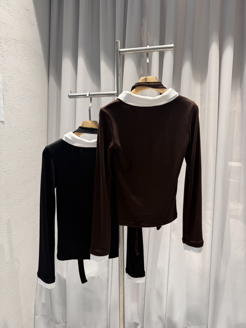 CLOTH東大門㊣代購女裝新品人氣休閑時尚職業推薦熱賣長袖T恤CLOTH長袖T恤