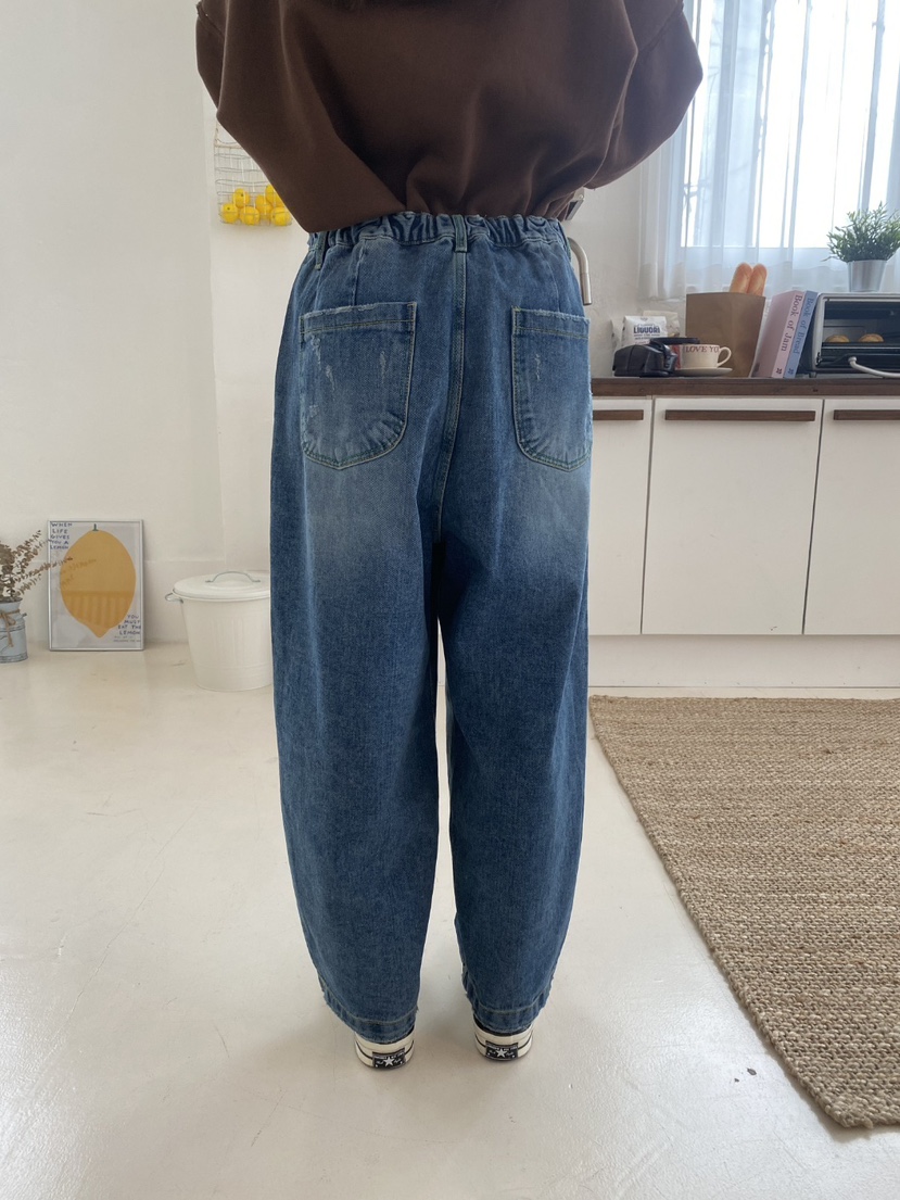 YESFREE東大門㊣直郵女士新品職業推薦人氣時尚25秋冬牛仔褲YESFREE牛仔褲