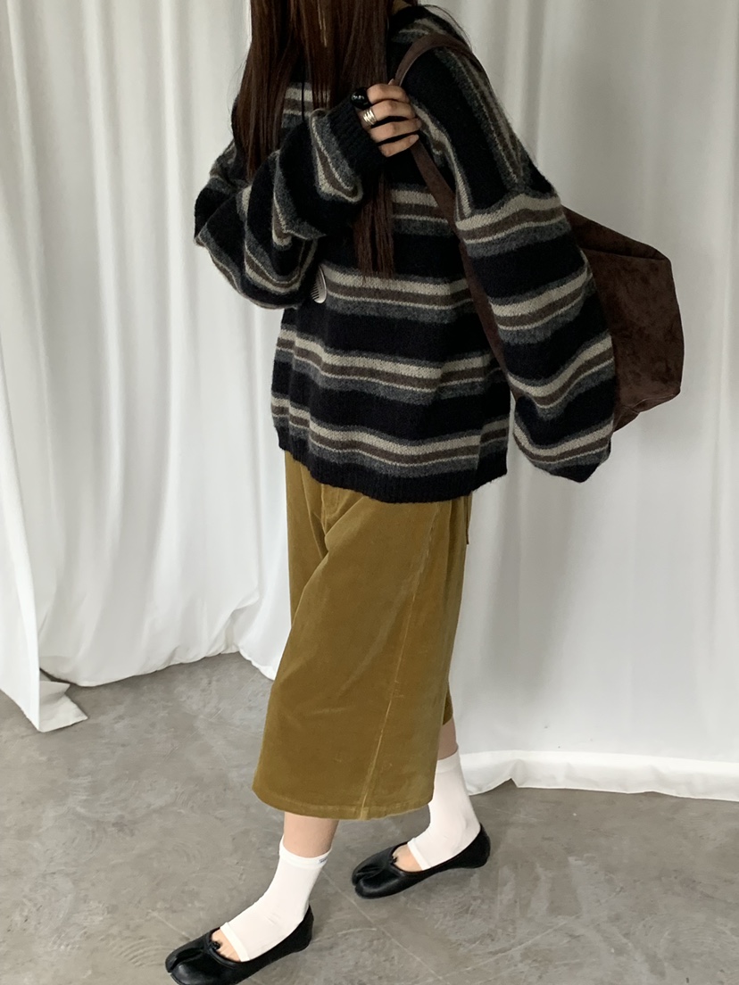 RIVER RAIN東大門㊣實拍女裝新品25秋冬熱賣人氣職業針織衫RIVER RAIN針織衫