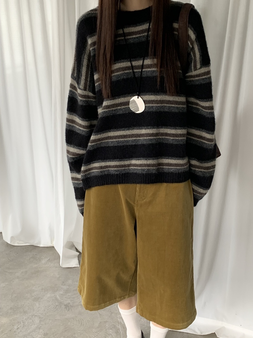 RIVER RAIN東大門㊣實拍女裝新品25秋冬熱賣人氣職業針織衫RIVER RAIN針織衫