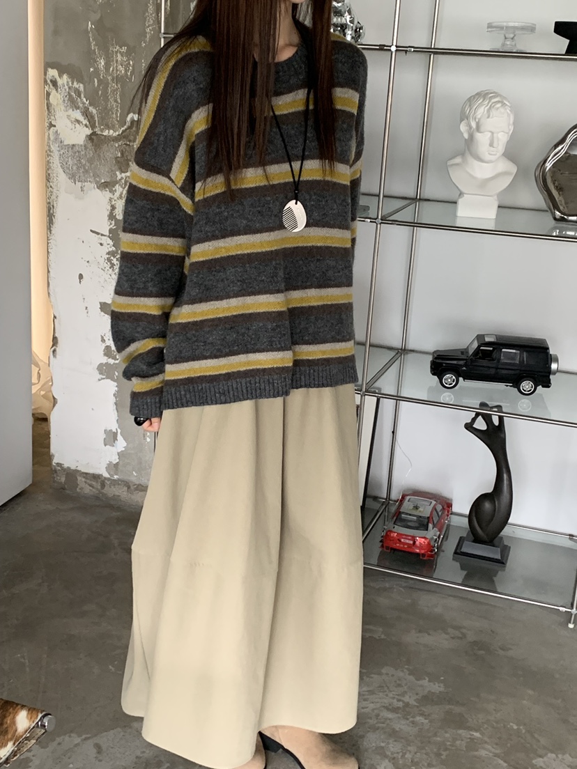RIVER RAIN東大門㊣實拍女裝新品25秋冬熱賣人氣職業針織衫RIVER RAIN針織衫
