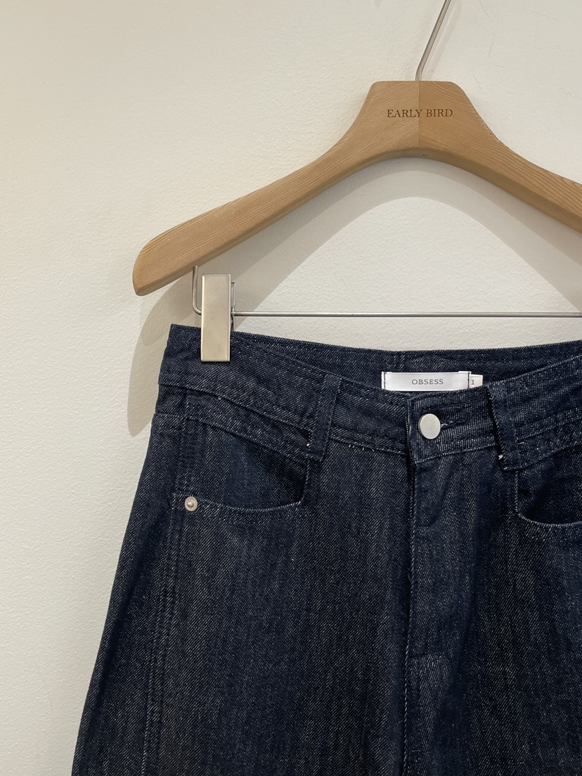 OBSESS東大門㊣實拍女裝新品人氣職業25秋冬休閑真品牛仔褲OBSESS/EARLY BIRD牛仔褲