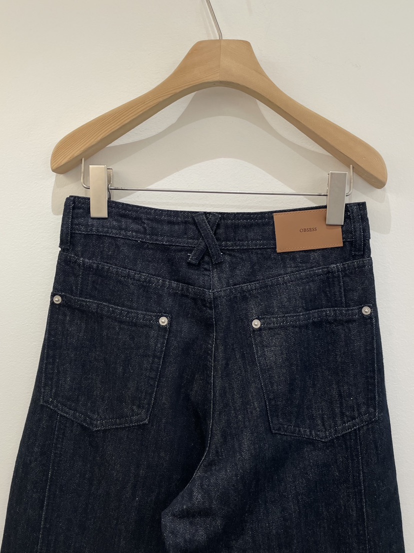 OBSESS東大門㊣實拍女裝新品人氣職業25秋冬休閑真品牛仔褲OBSESS/EARLY BIRD牛仔褲