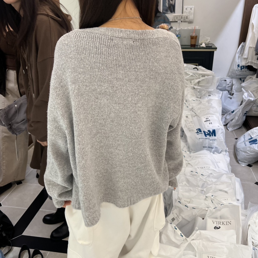 VIRKIN韓國直郵㊣女裝新款職業人氣休閑真品套裝套裝開衫紐扣VIRKIN套裝