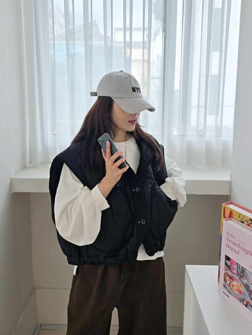 YESFREE東大門㊣實拍女士新品推薦時尚熱賣人氣職業馬甲史努比YESFREE馬甲