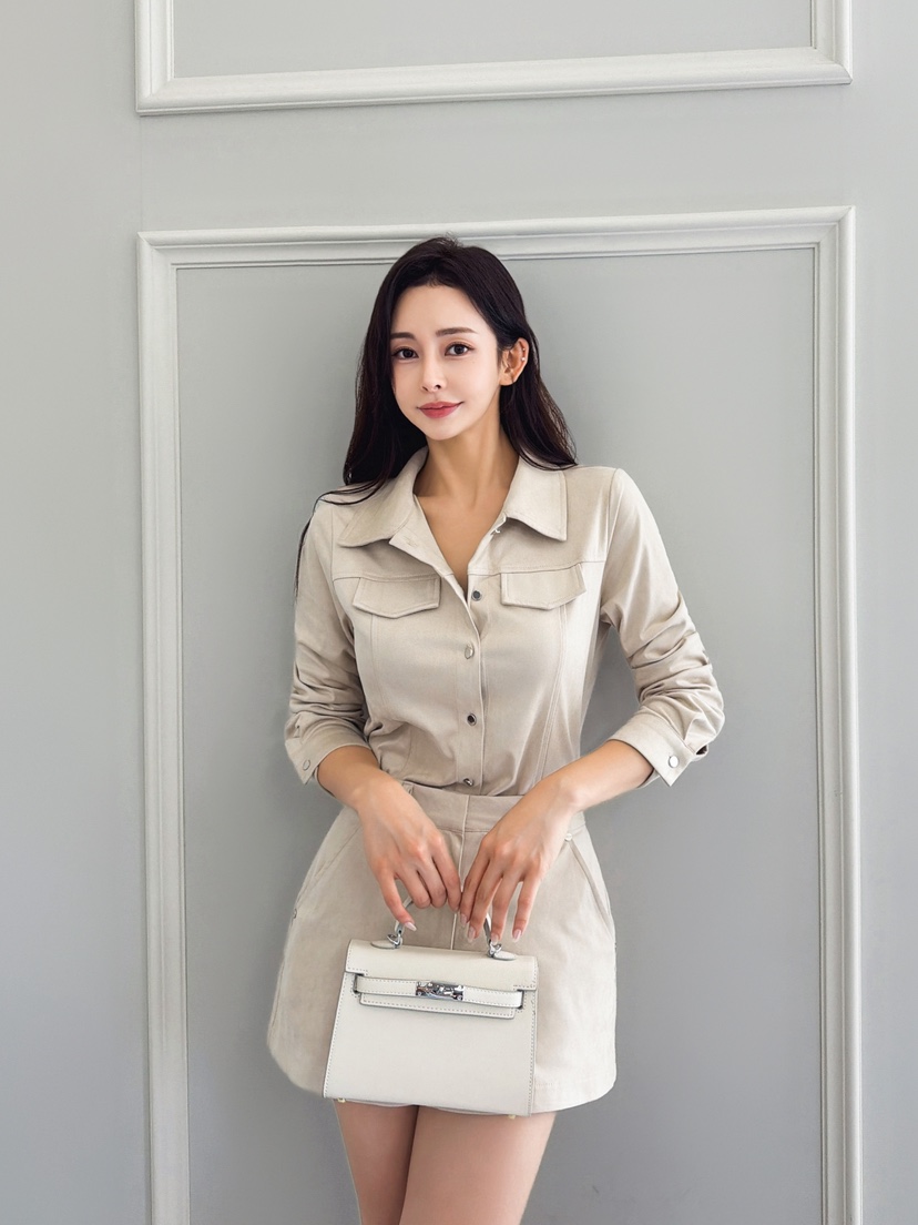 CLOTH東大門㊣直郵女裝新款熱賣人氣休閑推薦職業裙褲絨面革CLOTH裙褲