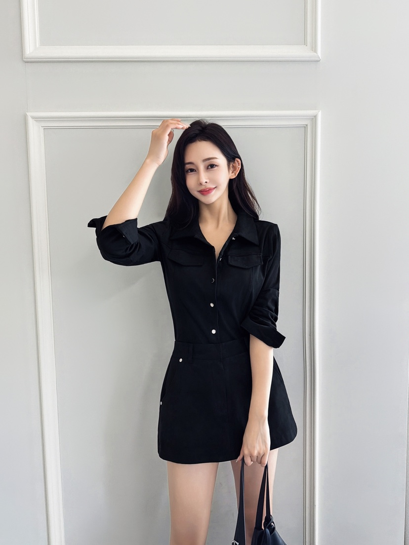 CLOTH東大門㊣直郵女裝新款熱賣人氣休閑推薦職業裙褲絨面革CLOTH裙褲