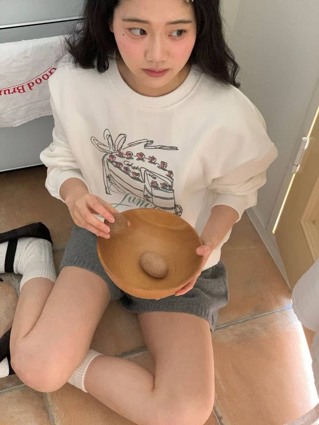 FIVE東大門㊣實拍女裝新款休閑真品25秋冬熱賣職業人氣衛衣FIVE衛衣圖色3