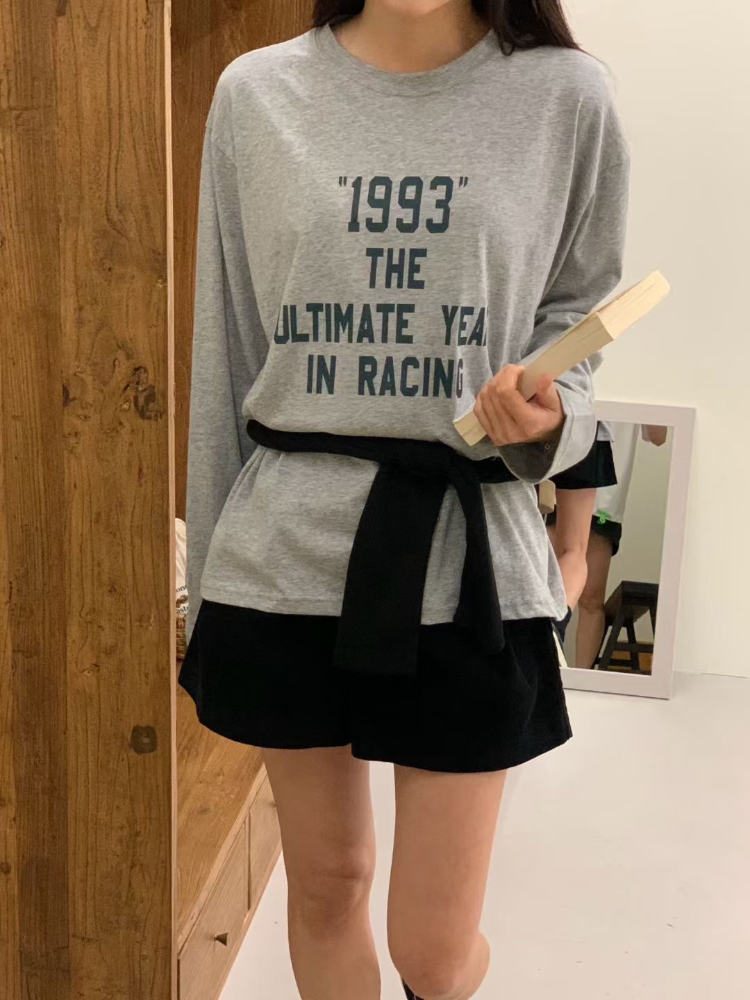 SWEETEE-스위티-T東大門㊣代購女士新品25秋冬推薦長袖T恤SWEETEE長袖T恤