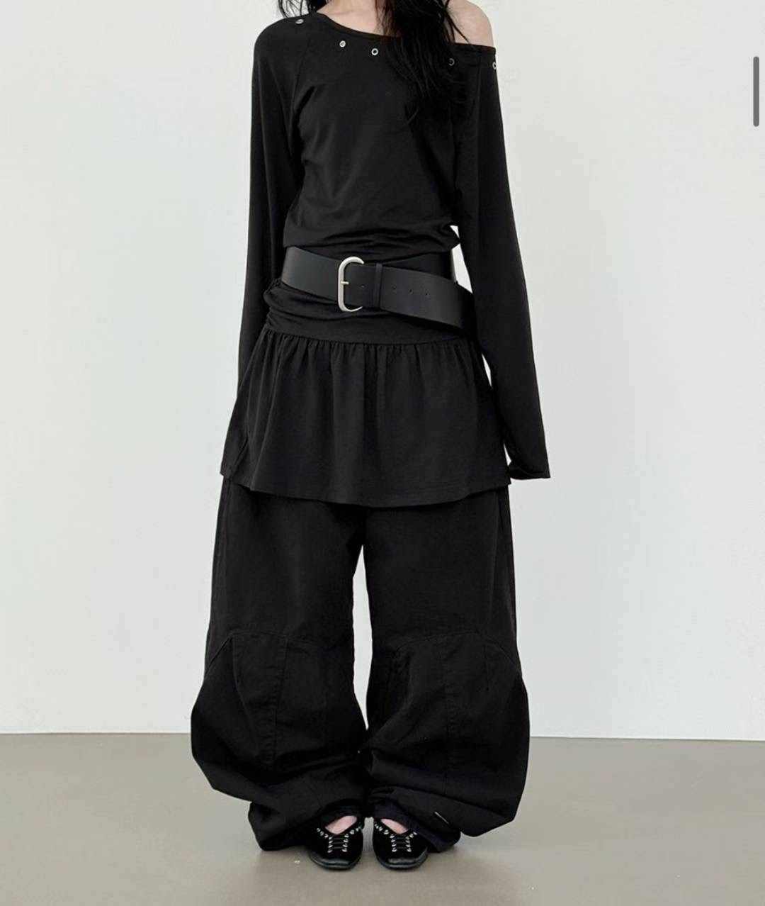 1ONE.CHASER東大門㊣直郵女裝新品休閑人氣職業推薦牛仔褲1ONE.CHASER牛仔褲