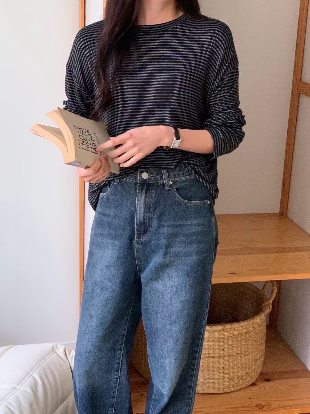 SWEETEE-스위티-T東大門㊣直郵女裝新品休閑時尚熱賣長袖T恤SWEETEE長袖T恤