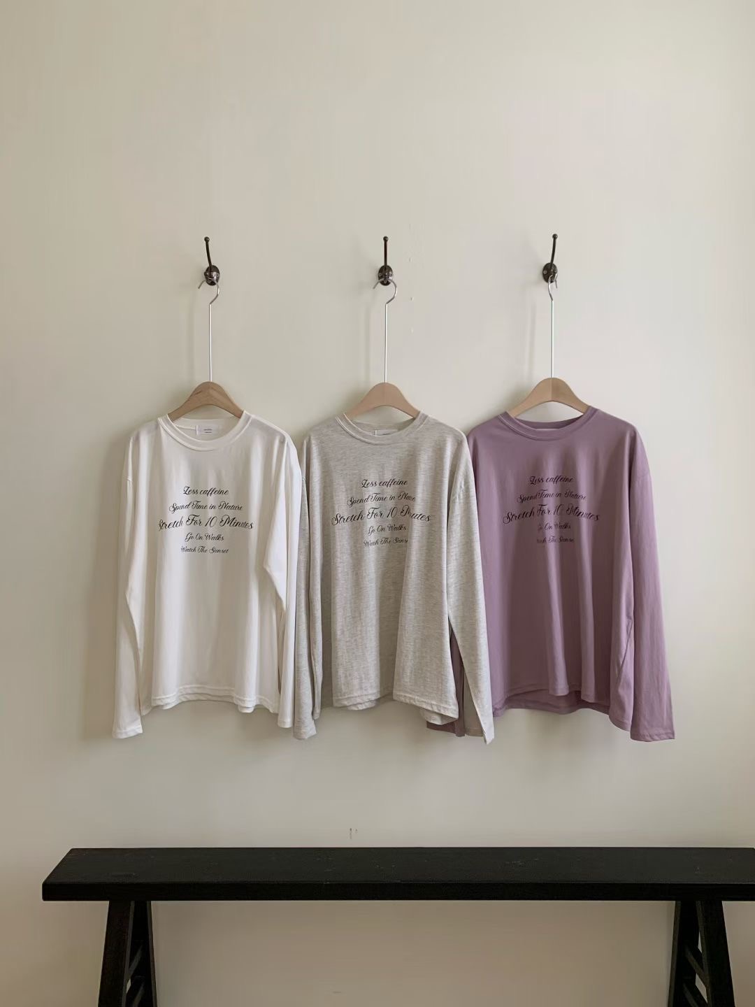 SWEETEE-스위티-T東大門㊣代購女裝新款時尚真品推薦長袖T恤SWEETEE長袖T恤圖色3左三色