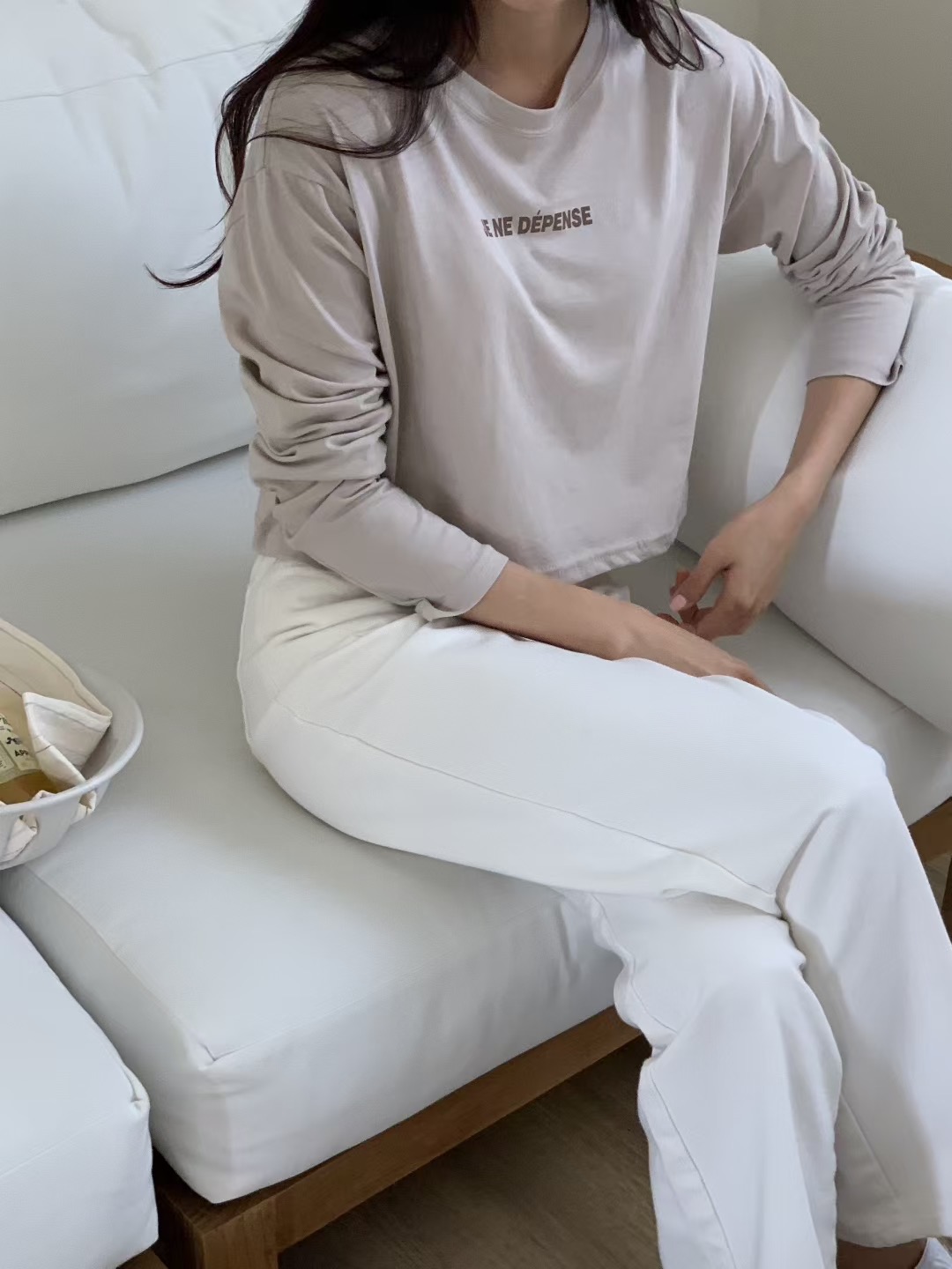 SWEETEE-스위티-T東大門㊣直郵女裝新款25秋冬時尚長袖T恤SWEETEE長袖T恤