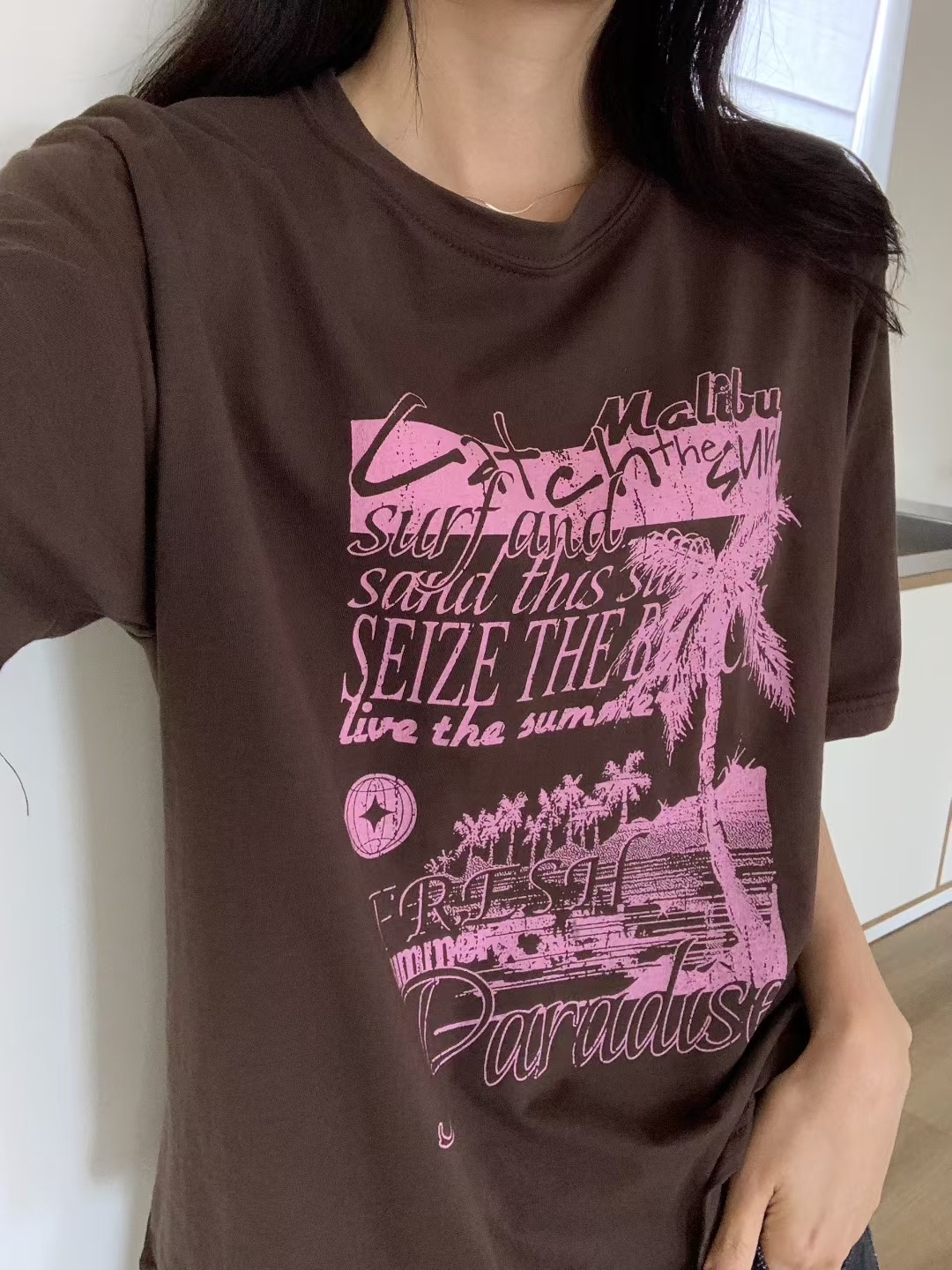 SWEETEE-스위티-T東大門㊣實拍女士新款25秋冬熱賣人氣T恤SWEETEET恤