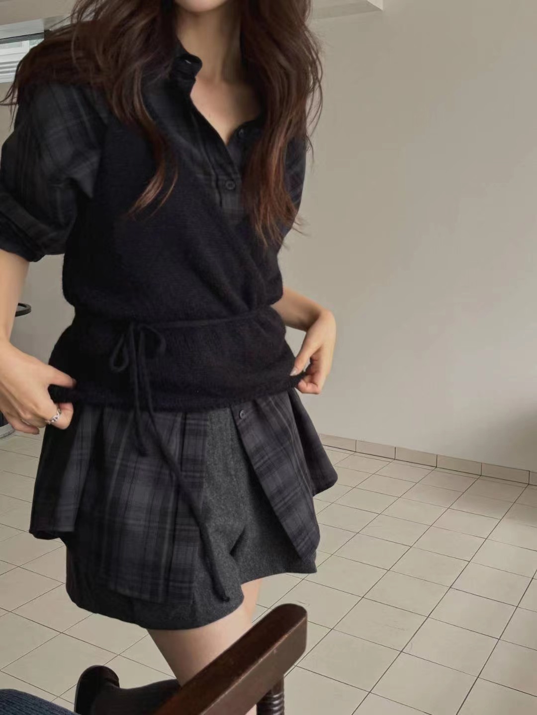 MIELLE-미엘르-OT東大門㊣實拍女裝新品25秋冬吊帶背心不含內搭MIELLE-미엘르-OT吊帶/背心圖色3