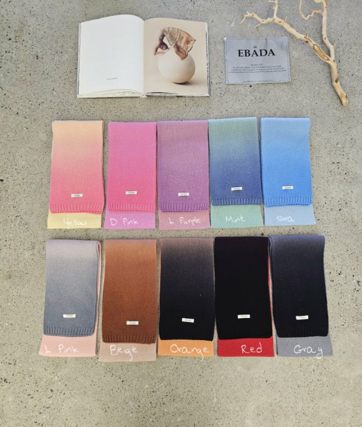EBADA韓國直郵㊣女士新品人氣職業25秋冬推薦時尚圍巾披肩羊毛EBADA圍巾/披肩