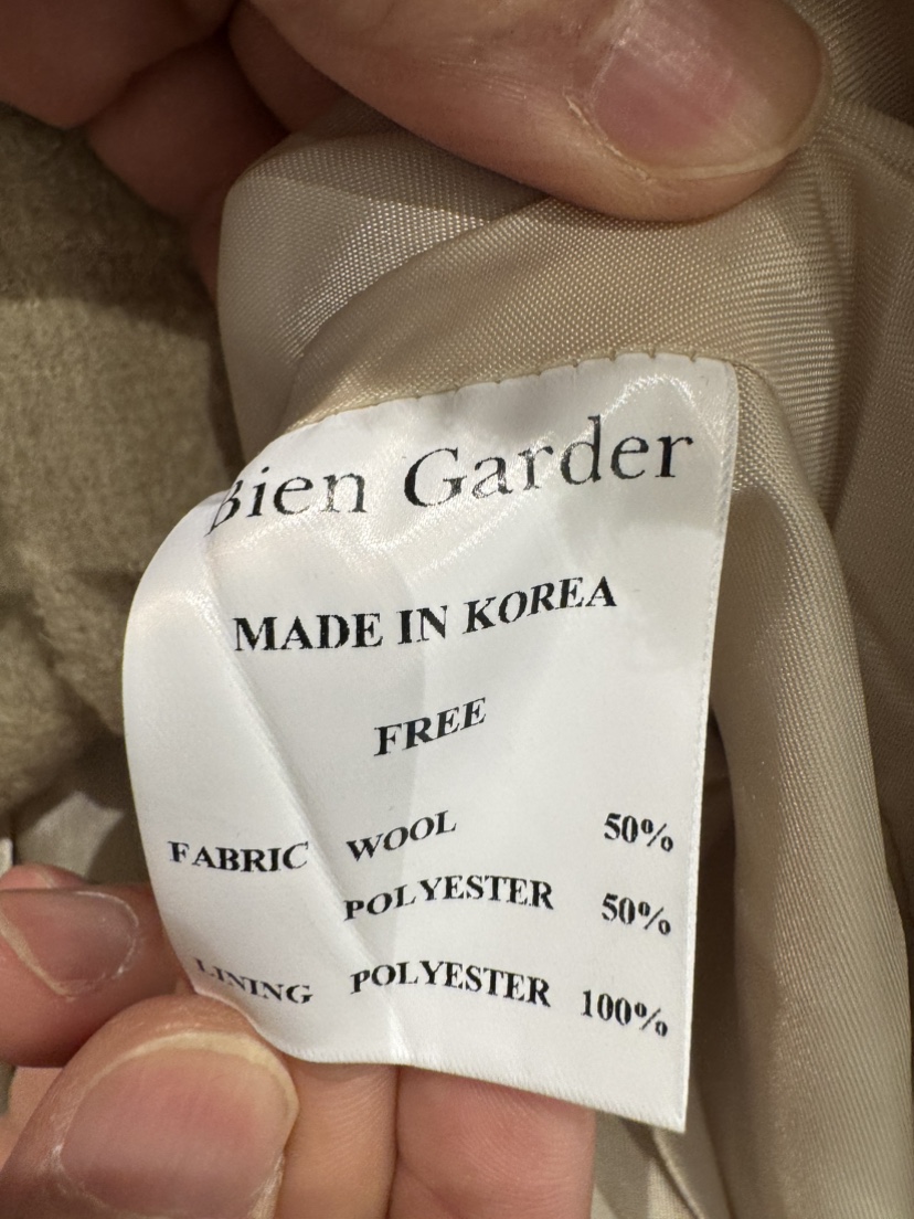 BIEN GARDER東大門㊣代購女士新款人氣時尚休閑職業真品夾克BIEN GARDER夾克