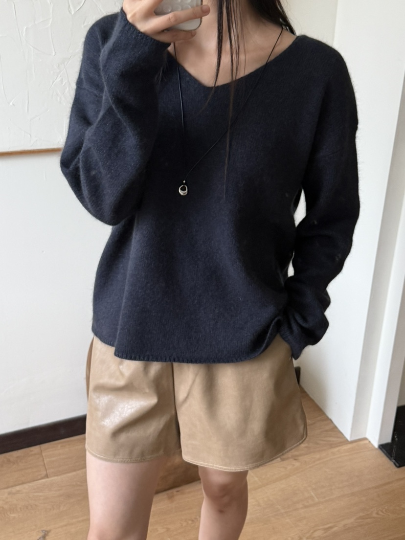 A P-STUDIO韓國直郵㊣女士新品25秋冬人氣休閑推薦針織衫A P-STUDIO針織衫