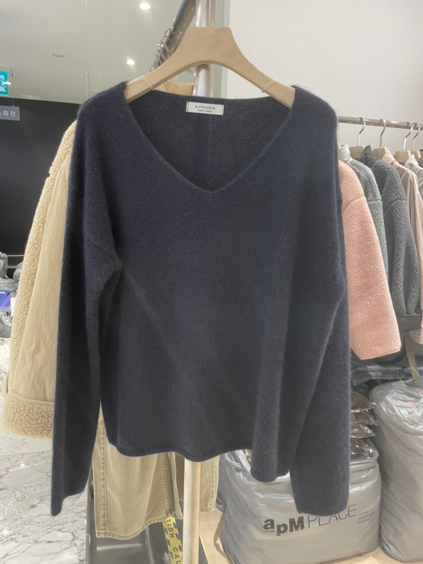 A P-STUDIO韓國直郵㊣女士新品25秋冬人氣休閑推薦針織衫A P-STUDIO針織衫圖色2