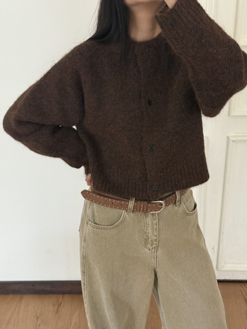 A P-STUDIO東大門㊣實拍女裝新品25秋冬時尚真品人氣毛衣A P-STUDIO毛衣