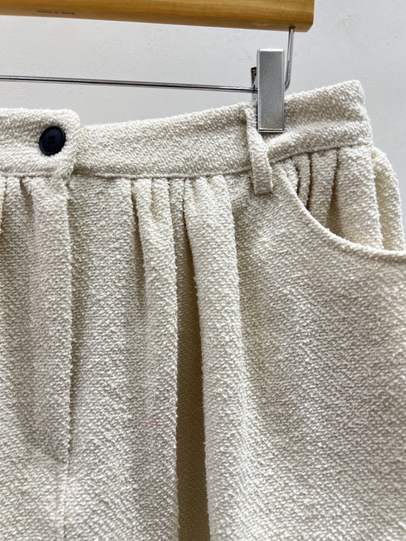 SHIRRING東大門㊣實拍女裝新品25秋冬職業人氣短裙粗花呢打折SHIRRING短裙