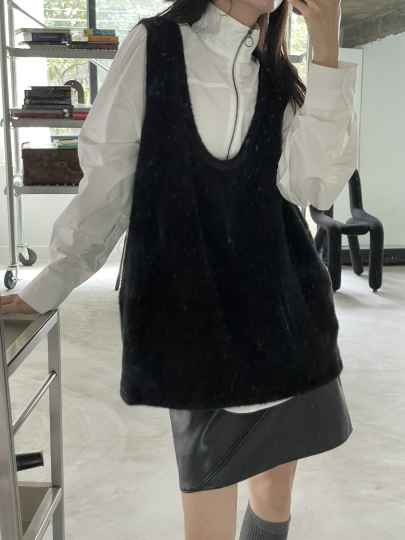 FOSET東大門㊣代購女裝新品真品休閑推薦人氣25秋冬吊帶背心FOSET吊帶/背心