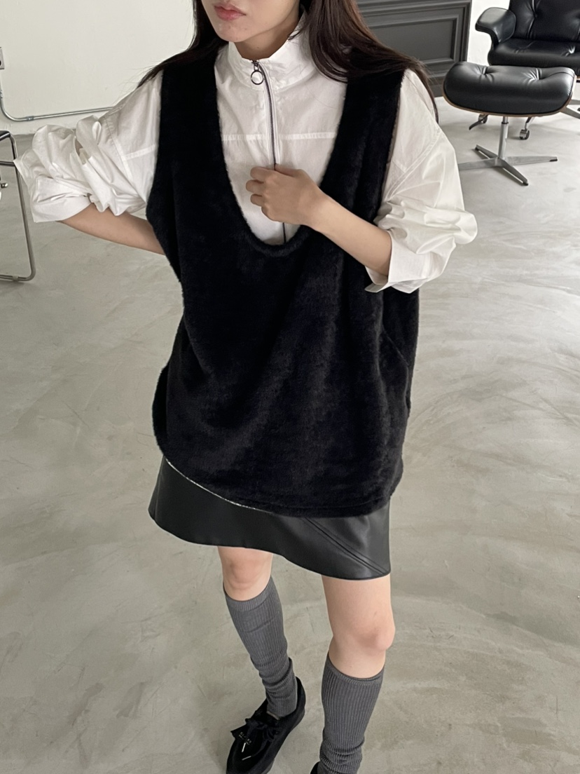 FOSET東大門㊣代購女裝新品真品休閑推薦人氣25秋冬吊帶背心FOSET吊帶/背心