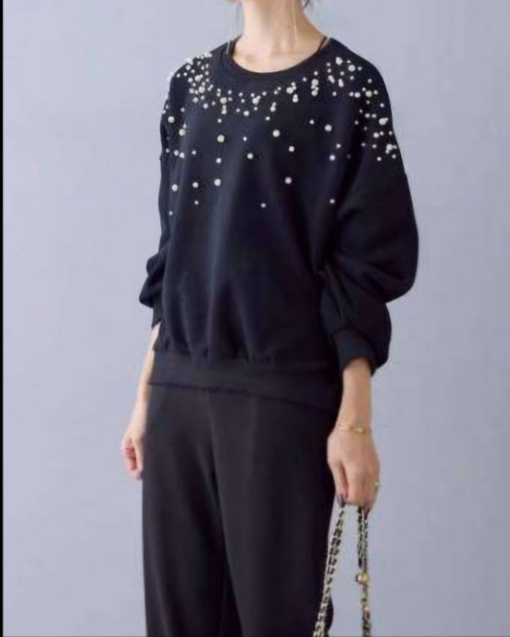 BLING BLING-S東大門㊣直郵女士新品推薦休閑25秋冬長袖T恤BLING BLING-S長袖T恤圖色2