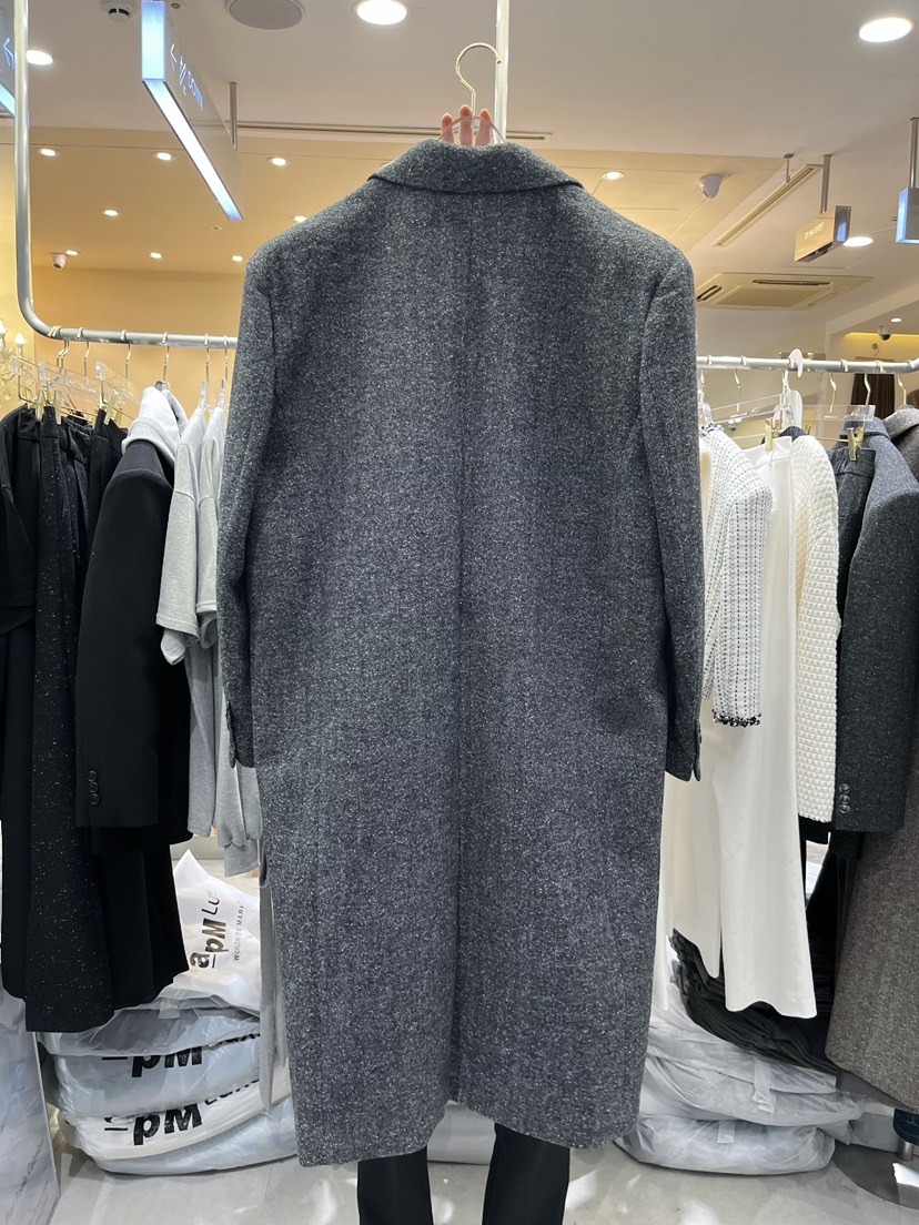 WORK SHOP東大門㊣直郵女士新款真品休閑人氣推薦中長款大衣Work_shop中長款大衣