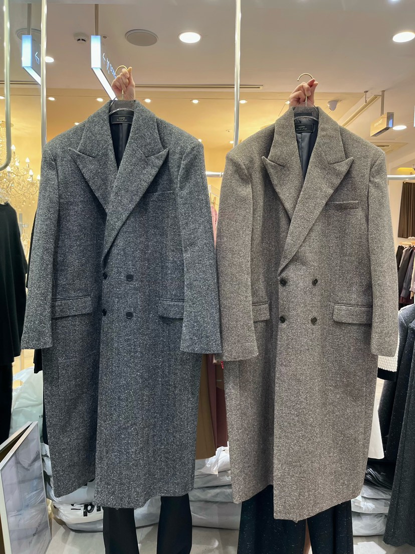 WORK SHOP東大門㊣直郵女士新款真品休閑人氣推薦中長款大衣Work_shop中長款大衣