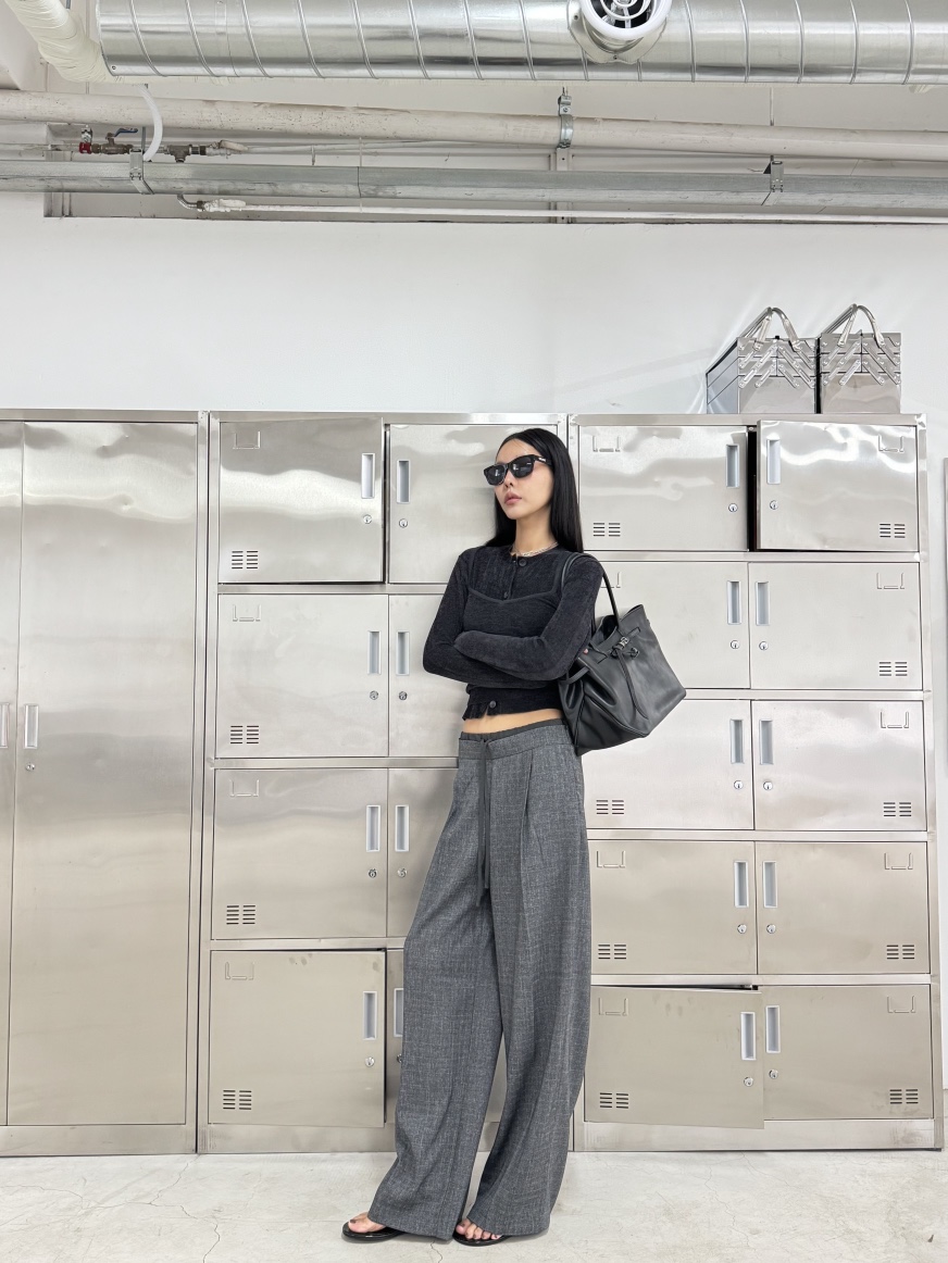 LIMLIMLIM東大門㊣直郵女裝新品職業休閑熱賣推薦25秋冬休閑褲LIM LIM LIM休閑褲