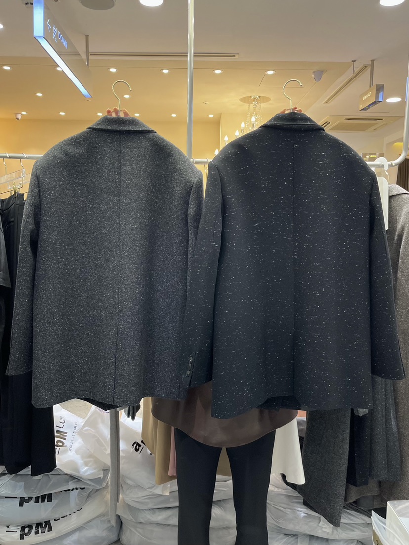 WORK SHOP韓國代購㊣女裝新品推薦時尚真品職業人氣夾克羊毛Work_shop夾克