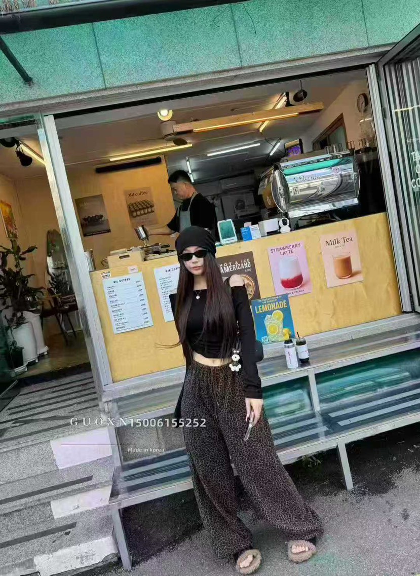 OKIE韓國直郵㊣女士新品時尚人氣推薦職業休閑真品熱賣休閑褲OKIE休閑褲