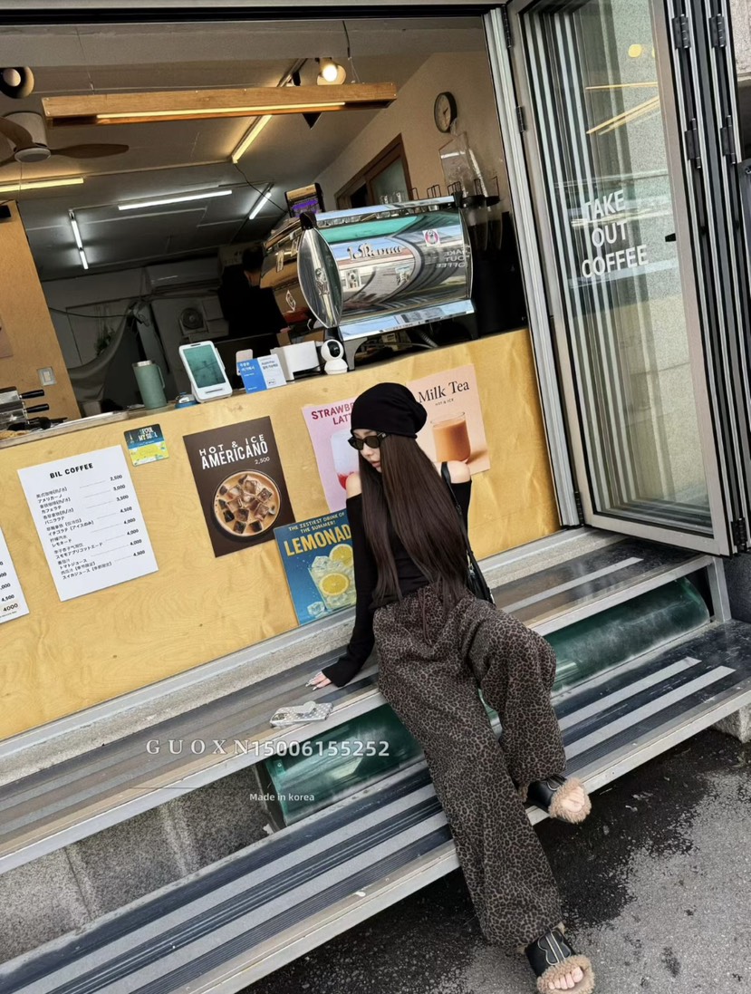 OKIE韓國直郵㊣女士新品時尚人氣推薦職業休閑真品熱賣休閑褲OKIE休閑褲