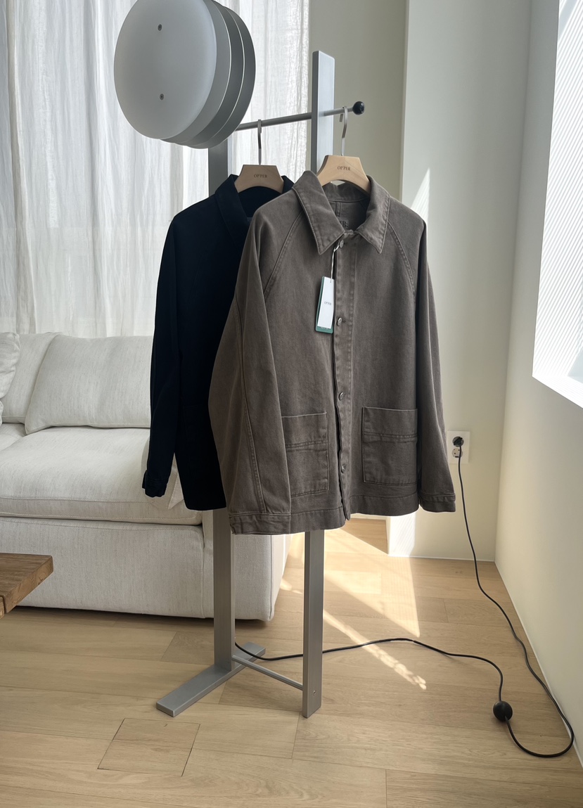OP PER韓國代購㊣女裝新品25秋冬休閑推薦時尚熱賣職業夾克OPPER-simplebeige夾克
