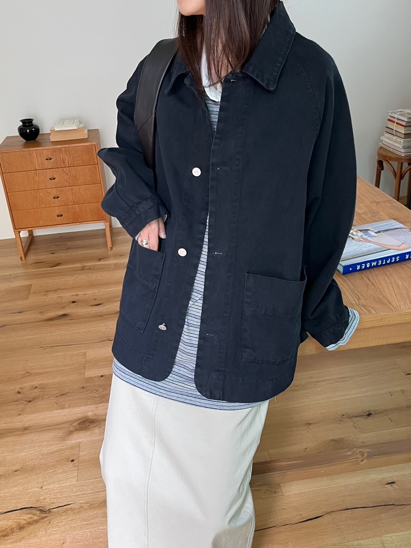 OP PER韓國代購㊣女裝新品25秋冬休閑推薦時尚熱賣職業夾克OPPER-simplebeige夾克