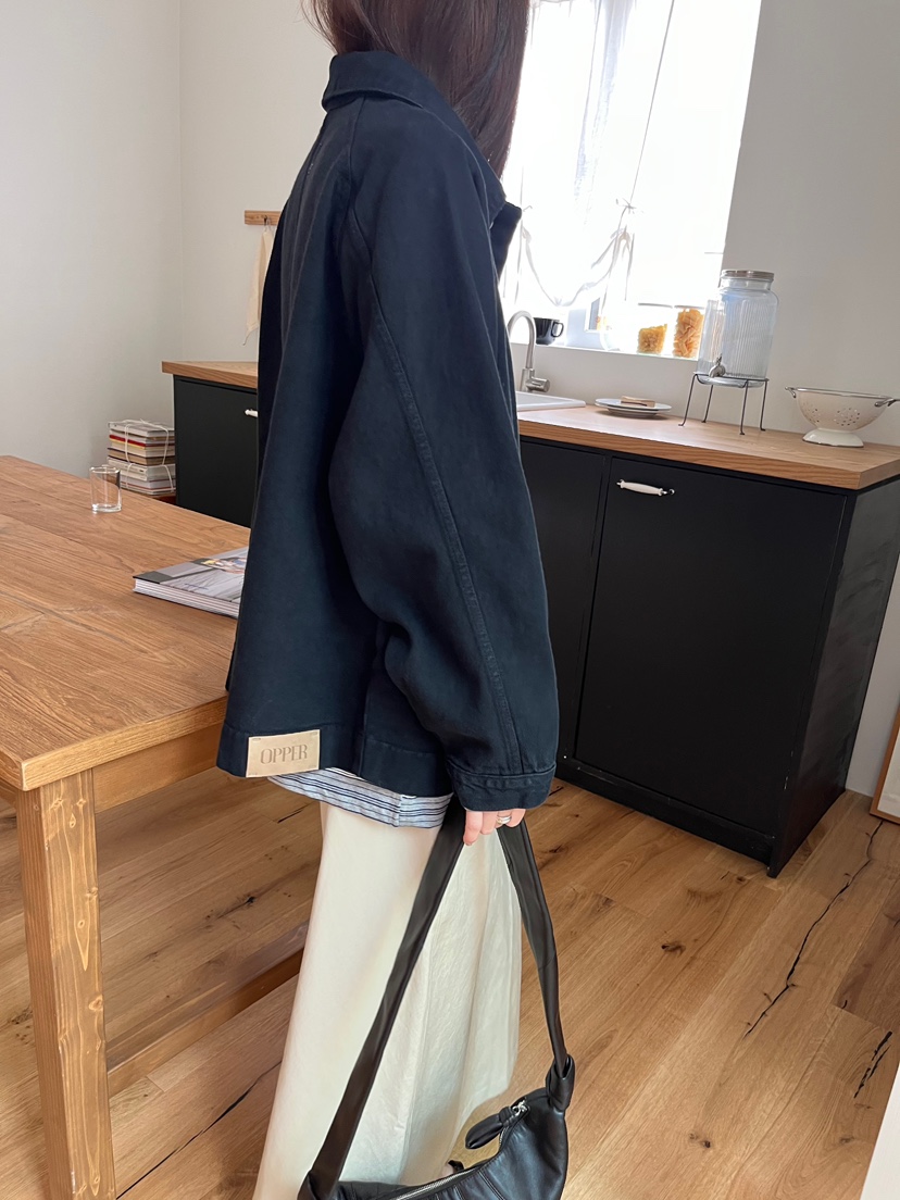 OP PER韓國代購㊣女裝新品25秋冬休閑推薦時尚熱賣職業夾克OPPER-simplebeige夾克