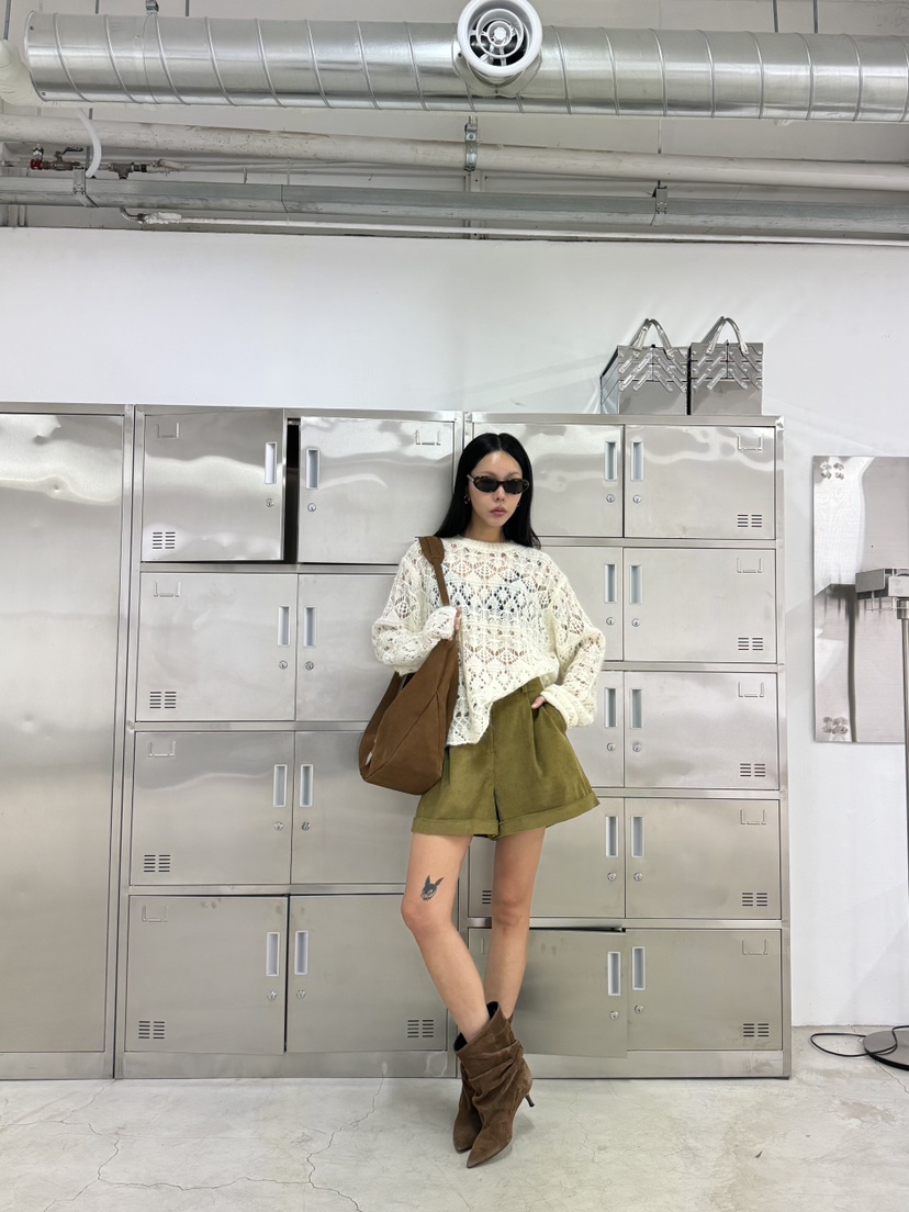 LIMLIMLIM東大門㊣直郵女裝新款熱賣時尚推薦25秋冬休閑短褲LIM LIM LIM短褲