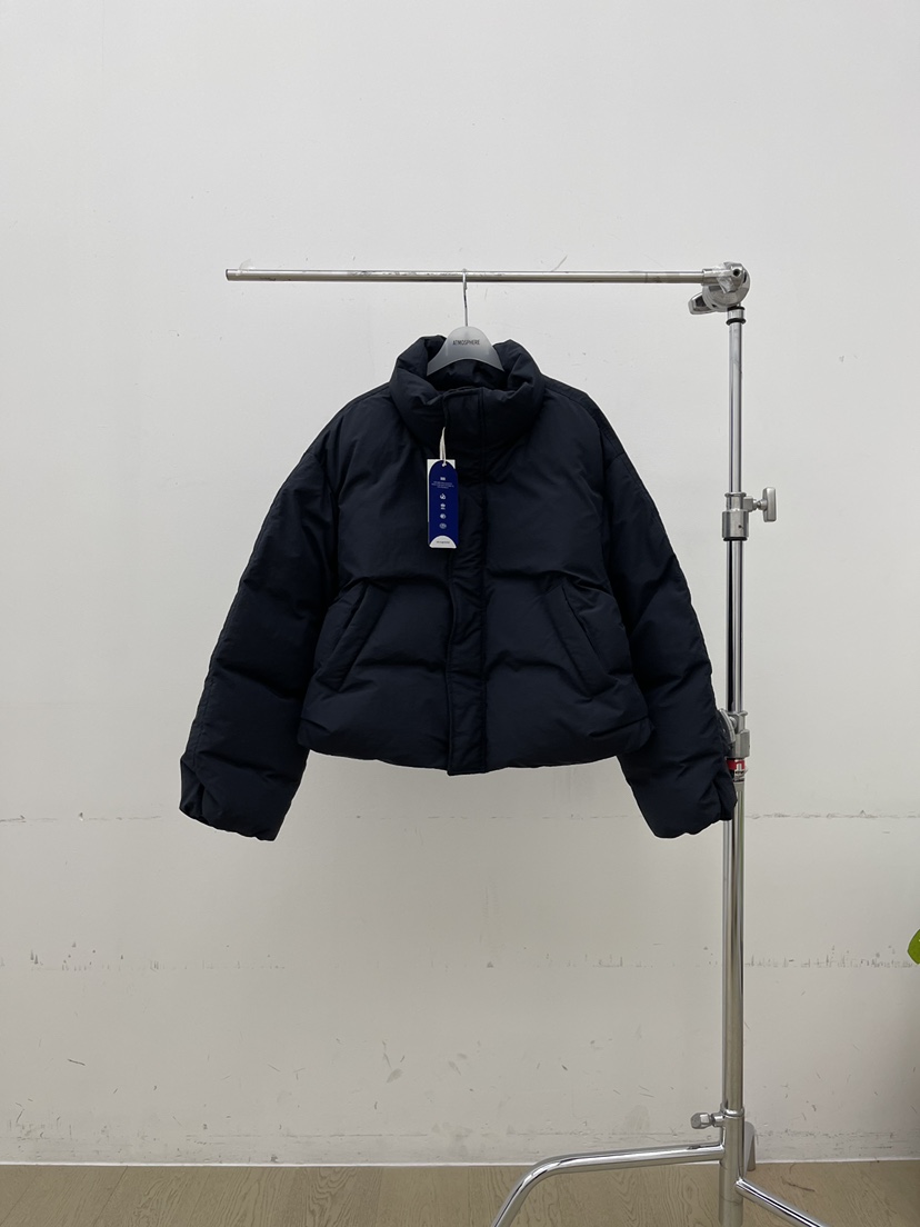 ATMOSPHERE東大門㊣直郵女士新品真品休閑熱賣時尚短款羽絨服ATMOSPHERE/BLING短款羽絨服圖色3黑
