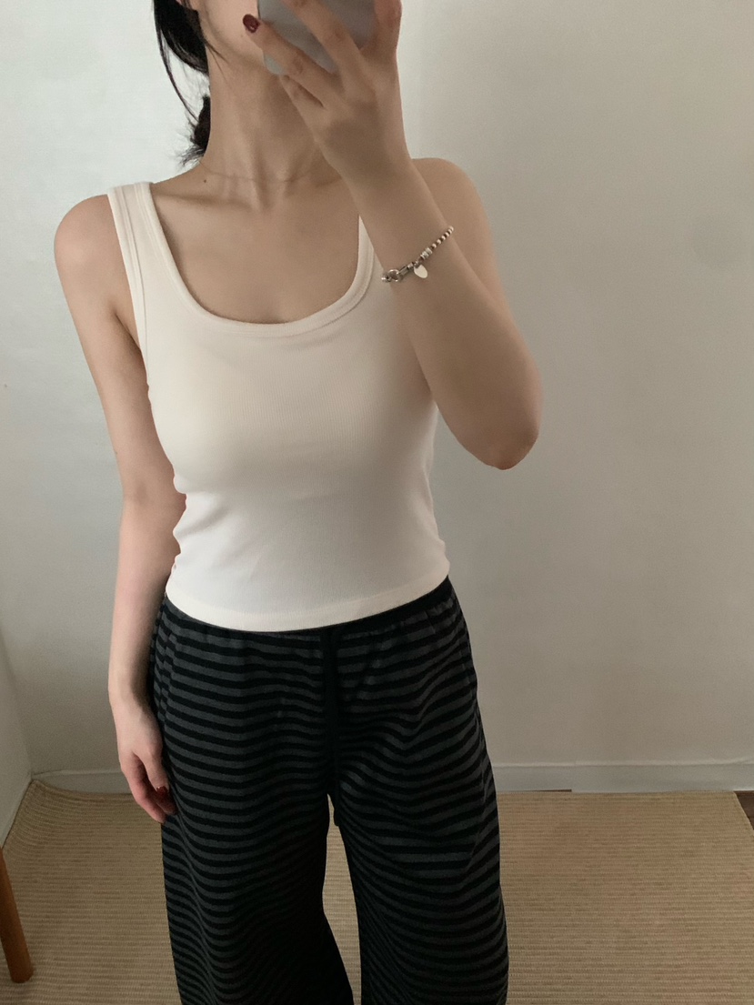 TWENTY FOUR SEVEN24-7韓國代購㊣女士新品時尚吊帶背心TEWNTY FOUR SEVEN24-7吊帶/背心