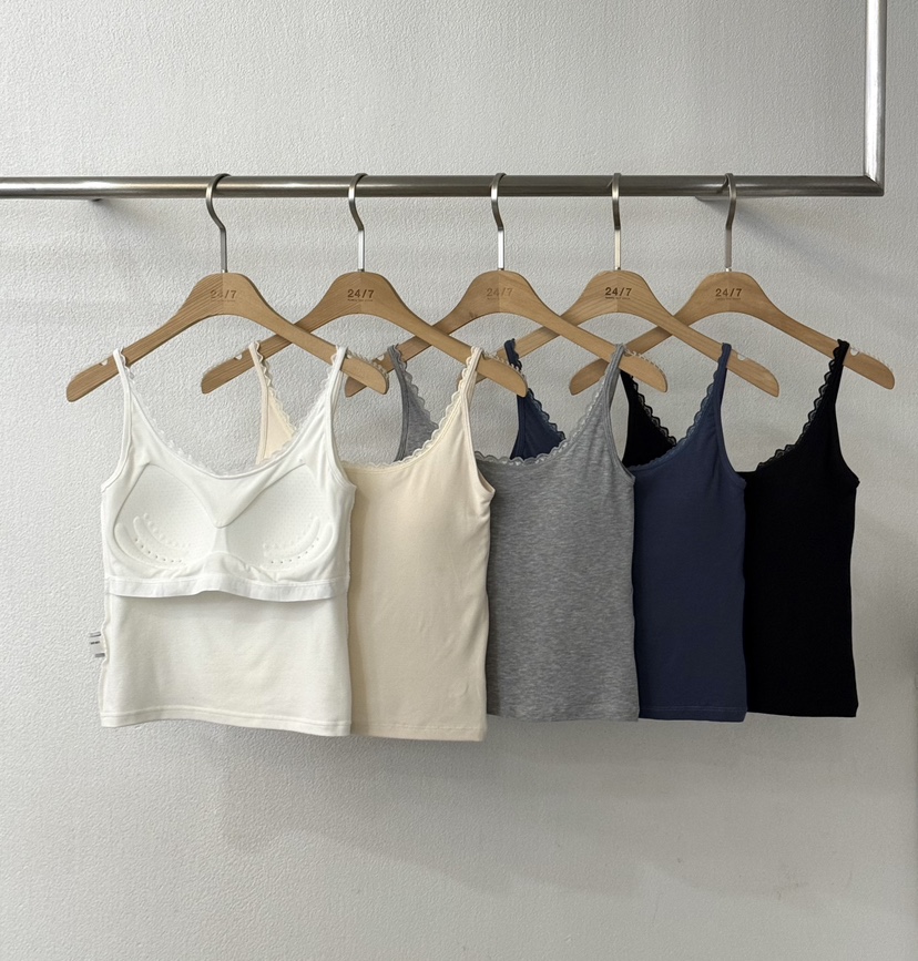 TWENTY FOUR SEVEN24-7韓國代購㊣女士新品時尚吊帶背心TEWNTY FOUR SEVEN24-7吊帶/背心