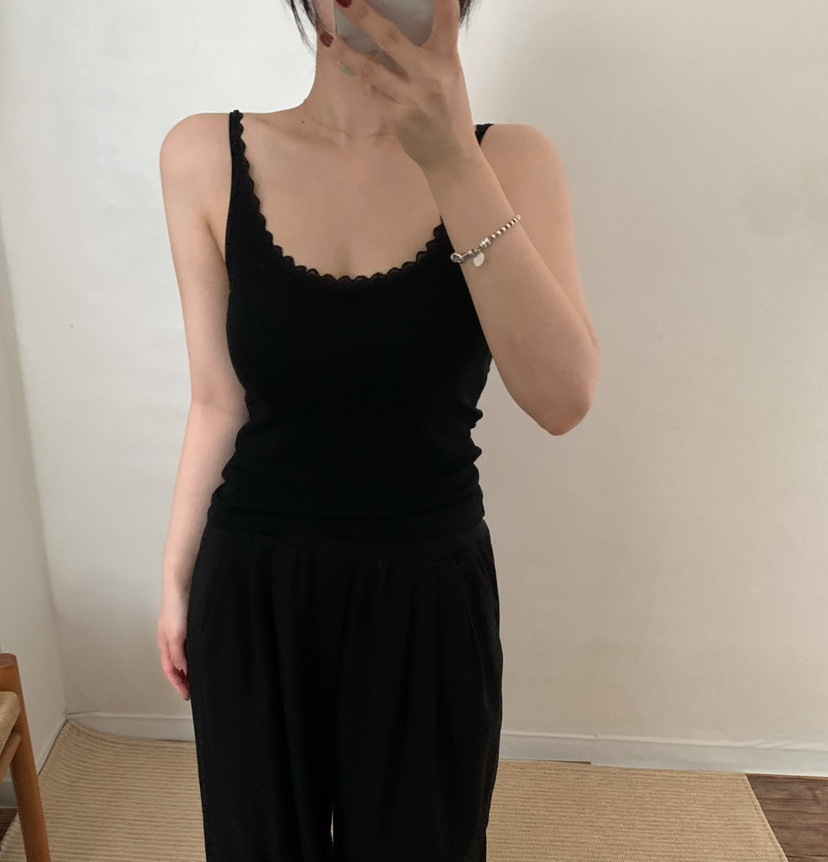 TWENTY FOUR SEVEN24-7韓國代購㊣女士新品時尚吊帶背心TEWNTY FOUR SEVEN24-7吊帶/背心